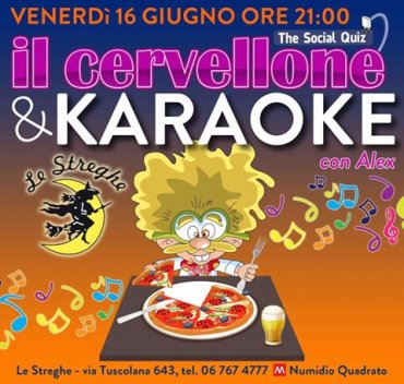 Serata Social Quiz e Karaoke - Ristorante Roma Sud